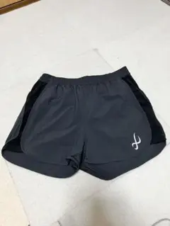 ブラック ランニングショーツ Sサイズ