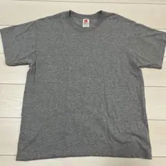 Hanes euro-fit XL グレー Tシャツ