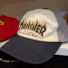 THRASHER×ファイヤーパターン×フレイムキャップ