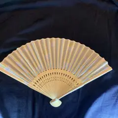 ジェラートピケ扇子かき氷の透かし入り
