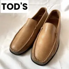 ★激レア トッズ ローファー フラットシューズ 22cm ベージュ