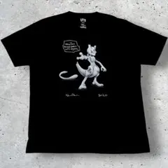 UNIQLO ミュウツー Tシャツ 黒 XL t106