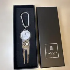 新品 LANVIN グリーンフォーク