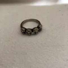 ドクロ　指輪