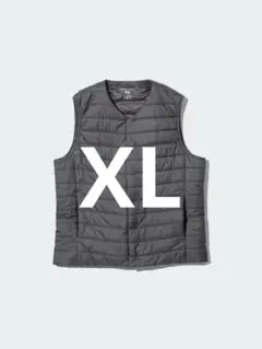 パフテックベスト ヒートテック（ブラック、XL）
