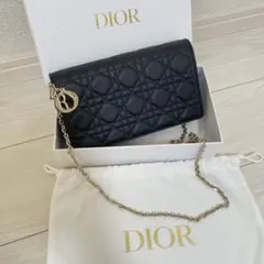 DIOR レディディオール ポーチ チェーンバッグ