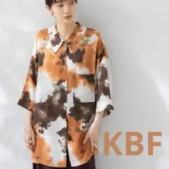 KBF ペイントプリントシャツ