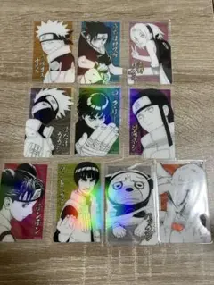 NARUTO ナルト　ホロクリアカード　10枚セット