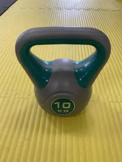 10kg ケトルベル グレーとティール