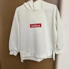 möbus スーパーヒーロー パーカー ホワイト