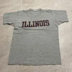90s シングルステッチ USA製 イリノイ ロゴ スーベニア T