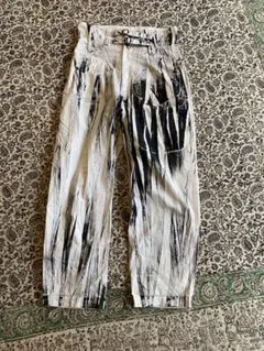 希少　Y’s ペイントパンツ　美品