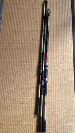 ダイワ釣り竿2,投げ竿1
