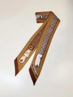 奇跡★新品タグ付き★エルメス ツイリー トレゾール ドゥ メドール ブラック 奇跡☆新品タグ付き☆エルメス ツイリー トレゾール ドゥ