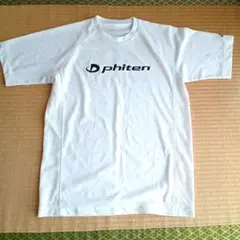 phiten ホワイト Tシャツ L
