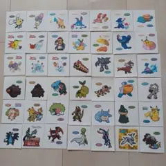 ポケモンパンシールデコキャラシール まとめ売り