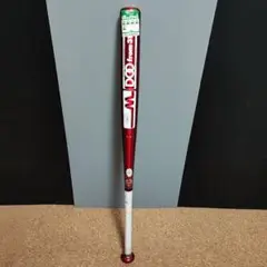 未使用品 美津和タイガー ソフトボール 3号 バット 赤 レッド 希少 レア