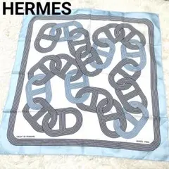 HERMES エルメス カレ90 CIRCUIT24 FAUBOURG スカーフ