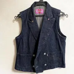 エヴィス evisu デニムベスト ジージャン ジャケット Gジャン ジーンズ