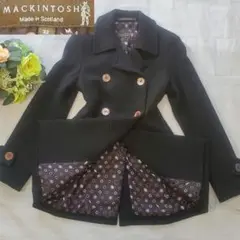 激レア★MACKINTOSH SCOTLANDマッキントッシュ ウールピーコート