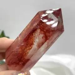 ファイヤークォーツ ポイント◆タワー