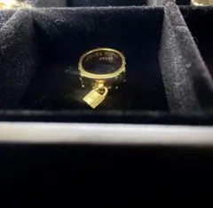 【超希少】HERMES カデナ ケリー 18K ゴールド リング ヴィンテージ