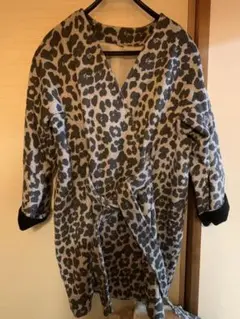良品★ emmi atelier エミ ウール ノーカラー コクーン コート