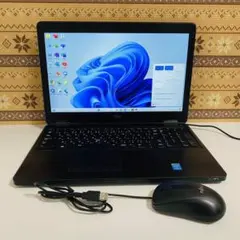 Y731 Dellノートパソコンi5メモリ8G高速Windows11オフィス付き
