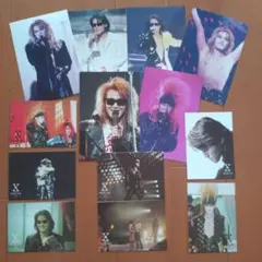 X JAPAN 生写真セット YOSHIKI HIDE 他 X JAPAN 生写真セット YOSHIKI HIDE 他 - メルカリ