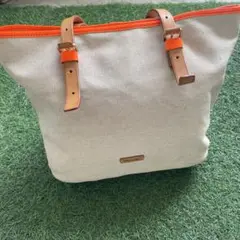 Paul Smith トートバッグ ベージュ/オレンジ