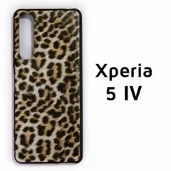 Xperia 5 Ⅳ レオパード ヒョウ柄 アニマル カバー