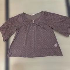 a.v.v standard ドット柄ブラウス