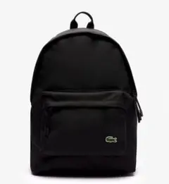【新品】ラコステ　ネオクロコ デイパック　ブラック