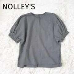 【美品】NOLLEY'S ノーリーズ ポコポコサッカーブラウス 38