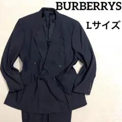 249 Burberrys セットアップスーツ 紺 Lサイズ相当 ダブル