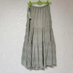 試着のみ　マジョリカプリーツスカート
