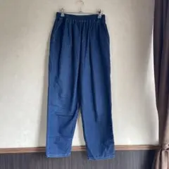 ハートマーケットブルー ストレートパンツ