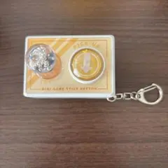 miniクレーンゲーム＆スティックボタン イエロー プライズ品