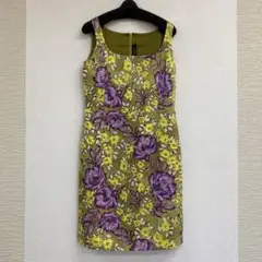 ST.JOHN 花柄ワンピース