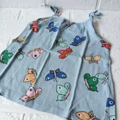 送料込み❢　Ｈ＆Ｍ　キャミソール　100㎝　ライトブルー