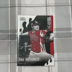 松本裕樹 鷹祭SUMMER BOOST カード