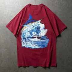 Guy Harvey フィッシング　カジキ　魚　海釣り　アメカジ　マリン　M