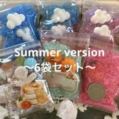 ②Summer version✨カラフルソルト✧︎6袋セット
