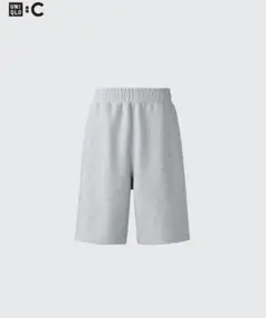 ユニクロ C スウェット　ワイドショーツ Sサイズ