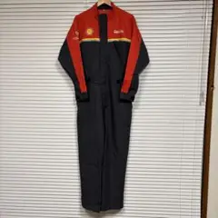 【極美品】Lサイズ 昭和シェル 冬用　長袖つなぎ フェラーリユニフォーム18