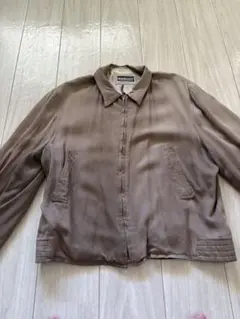 WINDBREAKER ブラウン ギャバジャン　50s vintage