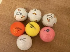 ゴルフボールセット 7個 Callaway Titleist