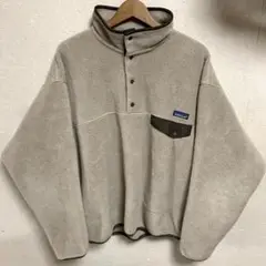 2000年製 Patagonia シンチラ スナップT フリース ボア ベージュ