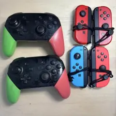 Nintendo Switch コントローラーセットジャンク品