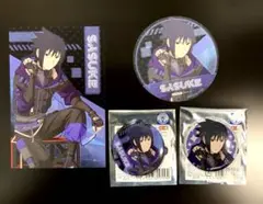 NARUTO レッド東京タワー コラボ　サスケ　4点　缶バッジ、特典